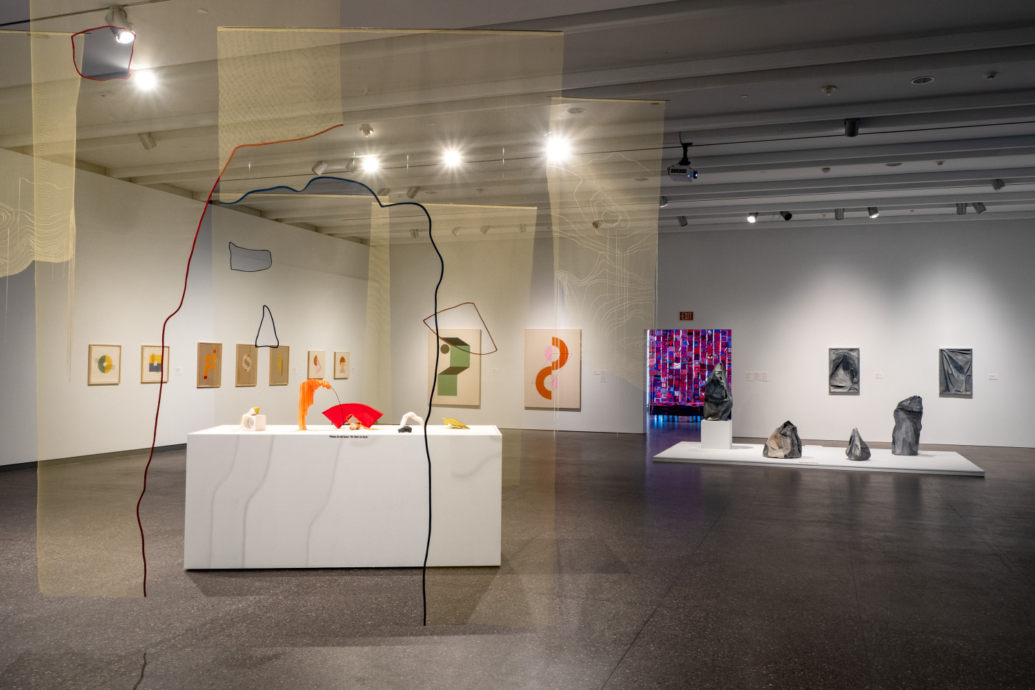 Installation view of The 2019 Phoenix Art Museum Artists’ Grants Recipients Exhibition, 2021, Phoenix Art Museum. Photo by Airi Katsuta.