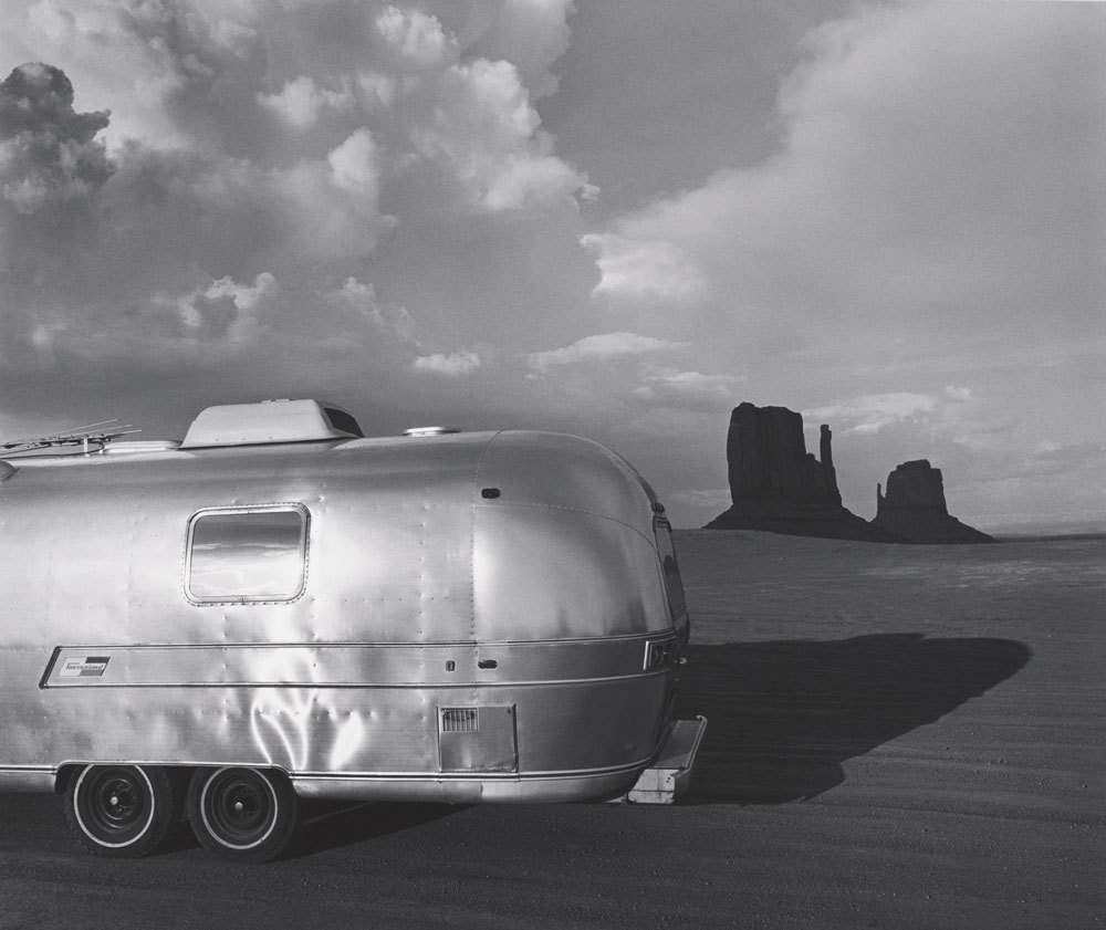 Roger Minick, Airstream at Monument Valley,