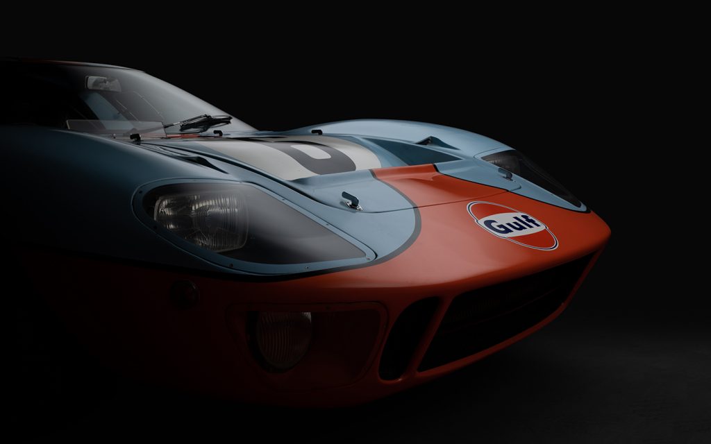 1968 Ford GT40. Rob and Melani Walton Collection. Photography: Bill Pack / V-12 Enterprises.