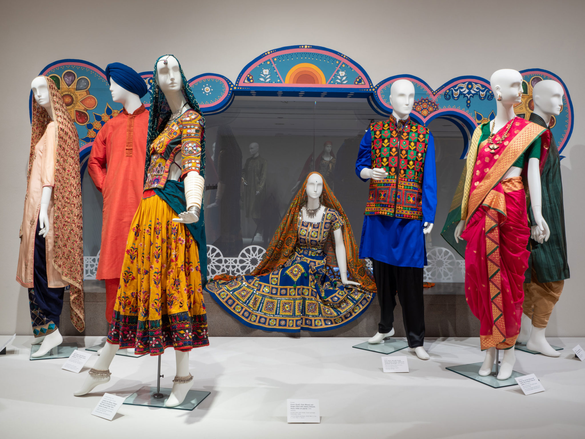 Guía de exposición de India Musa de la moda Phoenix Art Museum