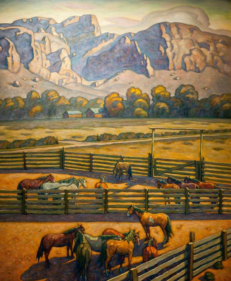Howard Post, San Tan Valley (Valle San Tan), 2010. Oil on canvas. Museum purchase with funds provided by Western Art Associates (West Select 2010).