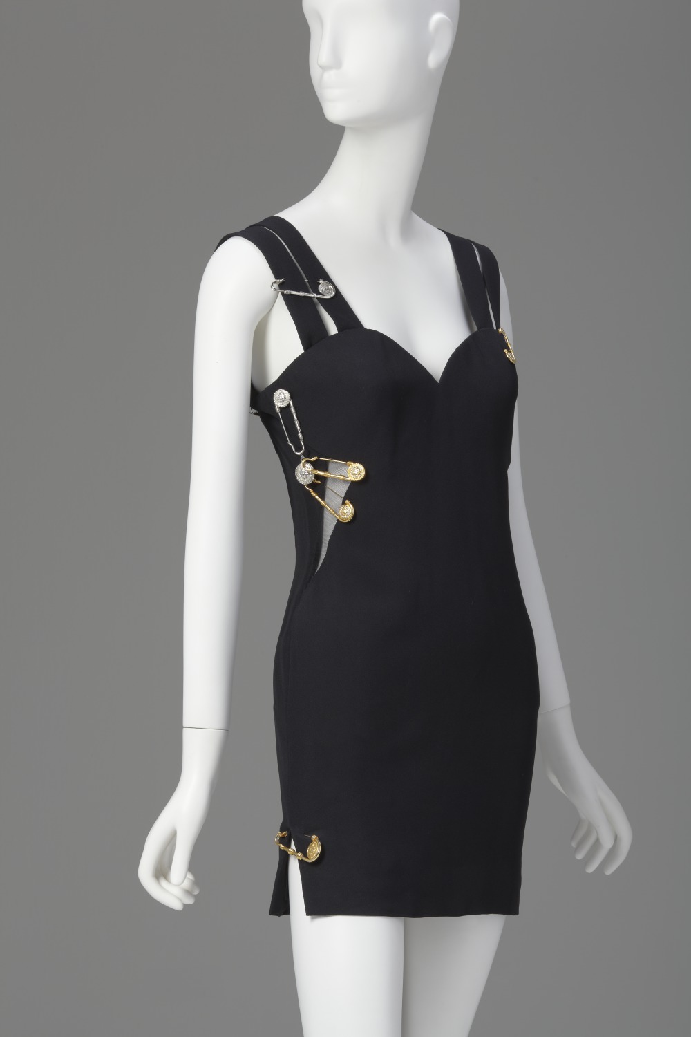 Gianni Versace, Dress (Vestido), 1994. Rayon, acetate, silk, metal and rhinestones. Gift of Mrs. Kelly Ellman.