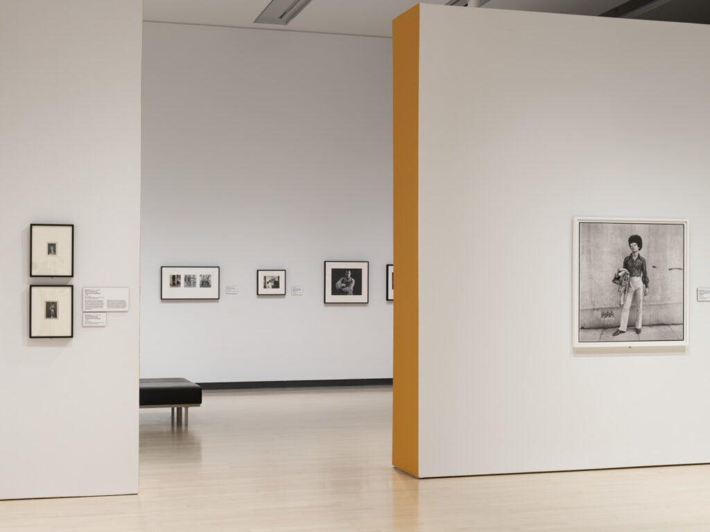 Installation view, Fashioning Self: The Photography of Everyday Expression, 2023, Phoenix Art Museum.