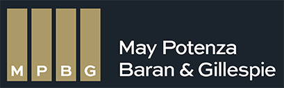 May Potenza Baran & Gillespie logo