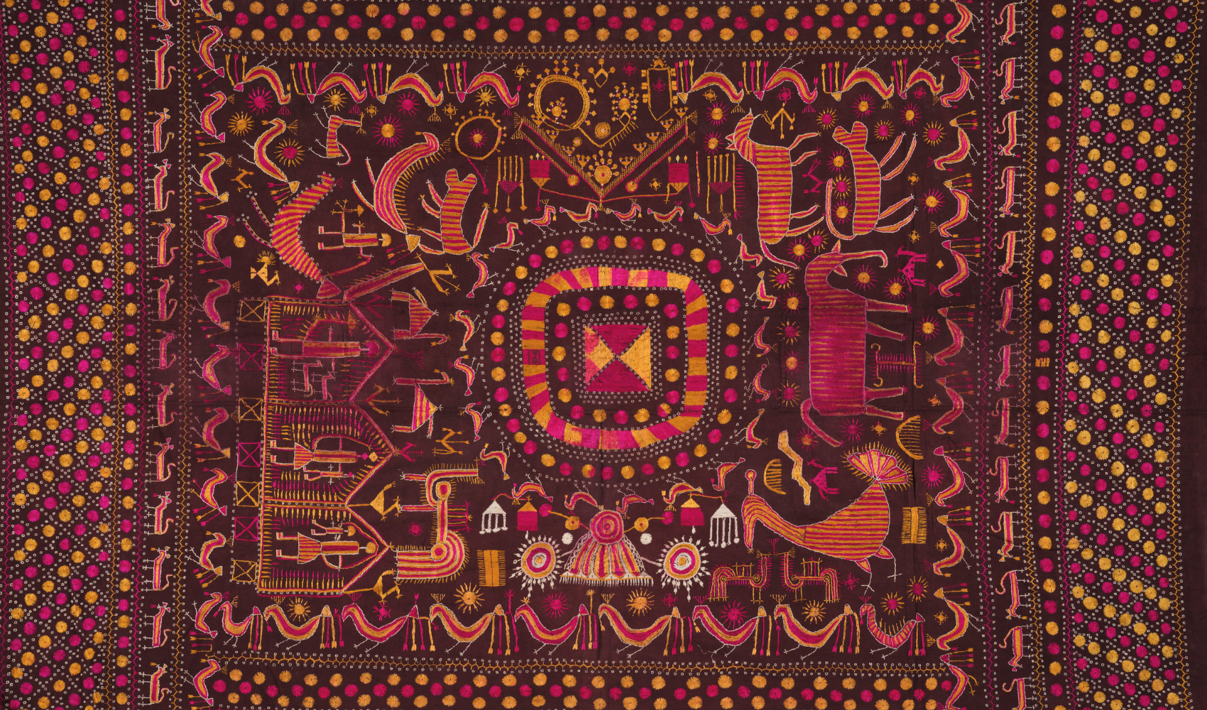 Flores Del Punjab: Textiles De La India